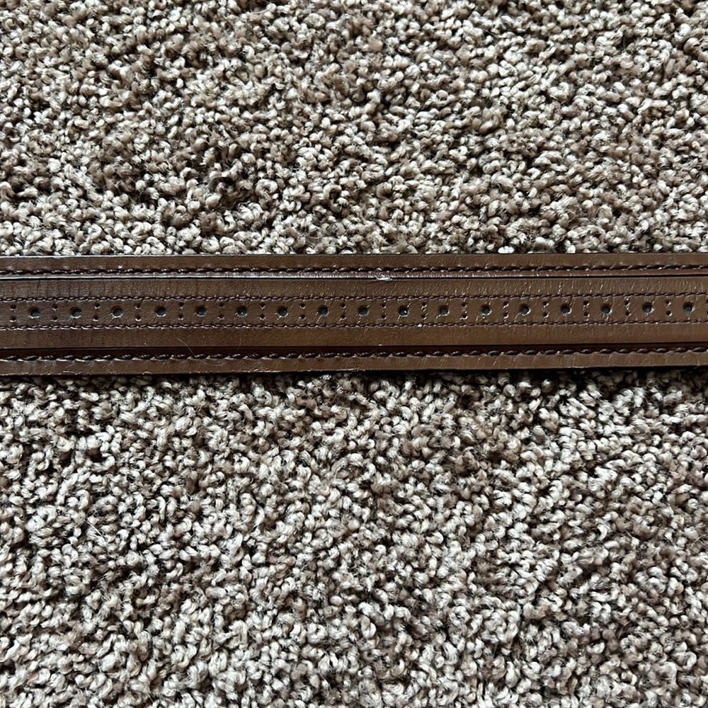 Johnston & Murphy brown leather belt - Picture 7 of 7